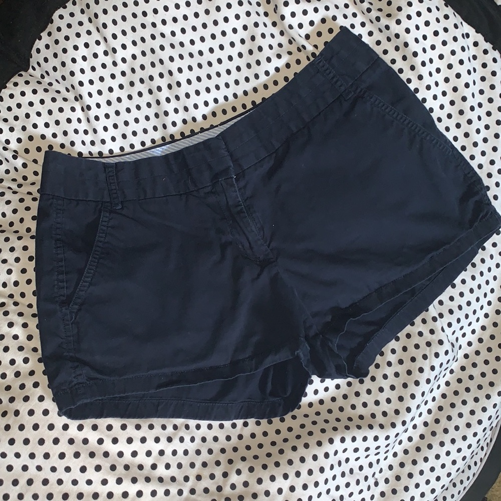 J. Crew Broken-In Chino Shorts — Navy — 4